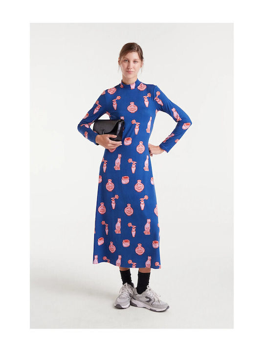 Blue Midi Dress