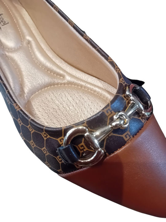 Damen Ballerinas Braune