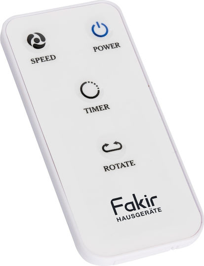 Fakir Ventilator Pe Piedestal 90W Cu Telecomandă Gri