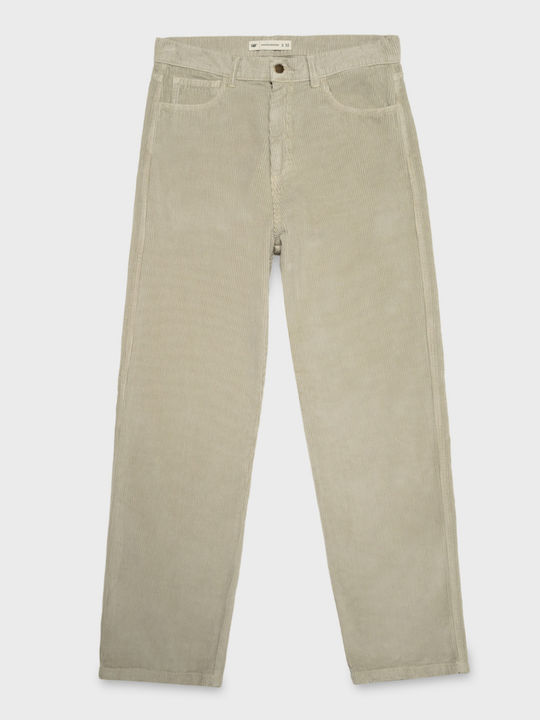 Trousers in Relaxed Fit Abbey Stone