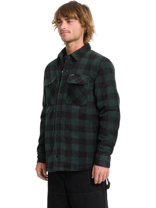 Bowered Fleece Μακρυμάνικo Overshirt Scarab