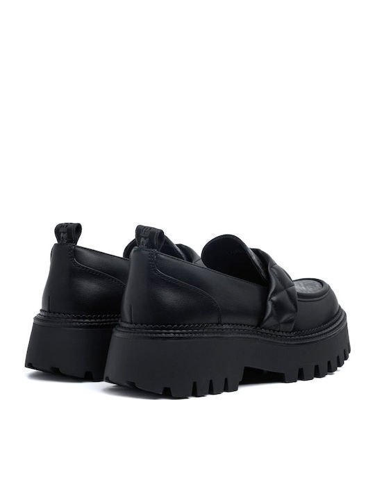 Replay Numb Women's Moccasins in Black Color