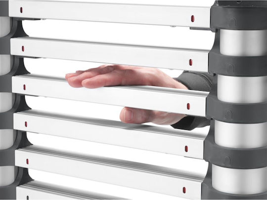 Hailo Leiter Aluminium mit 9 Stufen