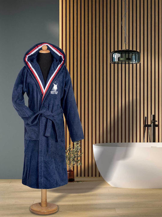 Greenwich Polo Club Essential 3062 Μπουρνούζι με Κουκούλα 420gr/m² Greenwich Polo Club Essential 3062 Μπουρνούζι με Κουκούλα 420gr/m²