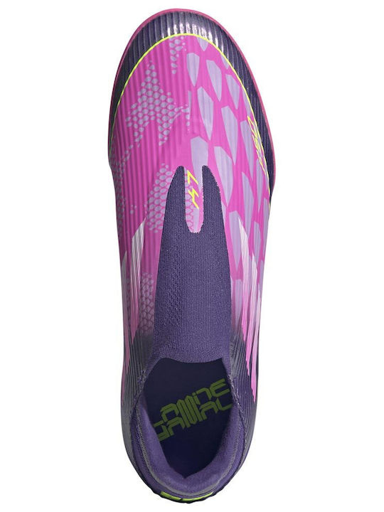 adidas F50 League Lamine Yamal LL Футболни Обувки с Гумена Подметка Лилави
