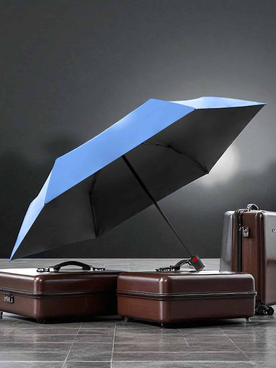 Knirps U.200 Automatic Umbrella Compact Light Blue