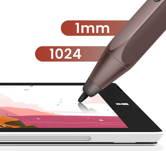 Apokin Tactile Stylus σε Καφέ χρώμα