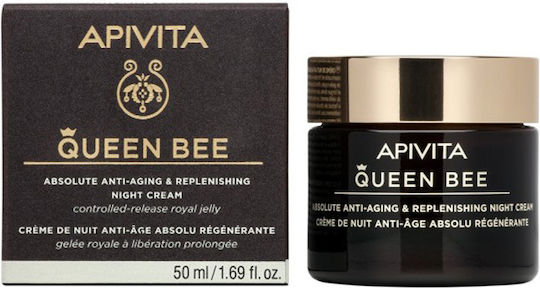 Apivita Queen Bee Cream Face Night with Royal Jelly 50ml