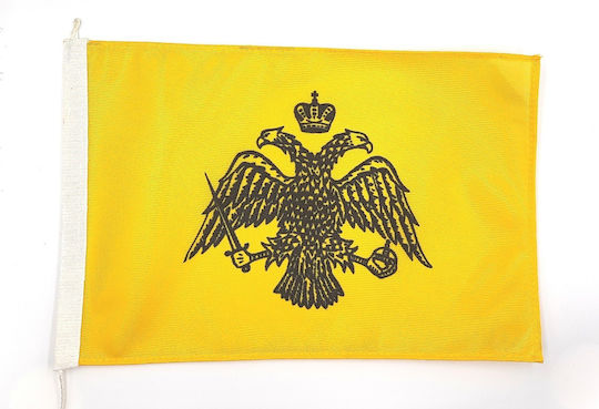 Flag 25x17 Cm Of Greece-Byzantium-E.E-Historical Greece