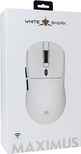 White Shark GM-9010 Ασύρματο Gaming Ποντίκι Λευκό