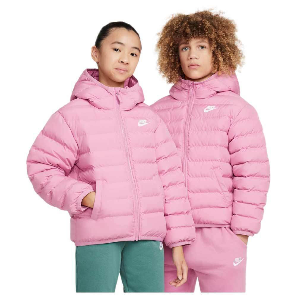 NIKE 中綿 ジャケット 短丈 FD2845-646 160 （L） 2新品 US:L160 ナイキ キッズ 中綿 ジャケット FD2845-646 - メルカリ