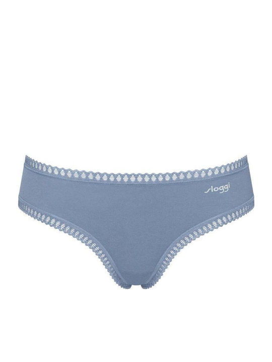 Βαμβακερά Women's Slip 3Pack Blue
