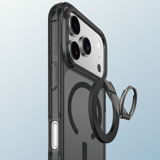 AmazingThing Titan Pro Grip Ring Back Cover Negru (iPhone 17 Pro)