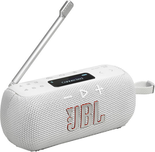 JBL Tuner 3 Αδιάβροχο Ηχείο Bluetooth 7W με Ραδιόφωνο και Διάρκεια Μπαταρίας έως 15 ώρες Λευκό