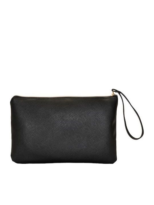 Grain 24158 Neseser Din Piele Ecologică Dimensiuni 26 X 17 cm Negru