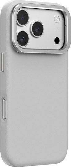 AmazingThing Glamour Back Cover Δερμάτινο / Δερματίνης Γκρι (iPhone 17 Pro Max)