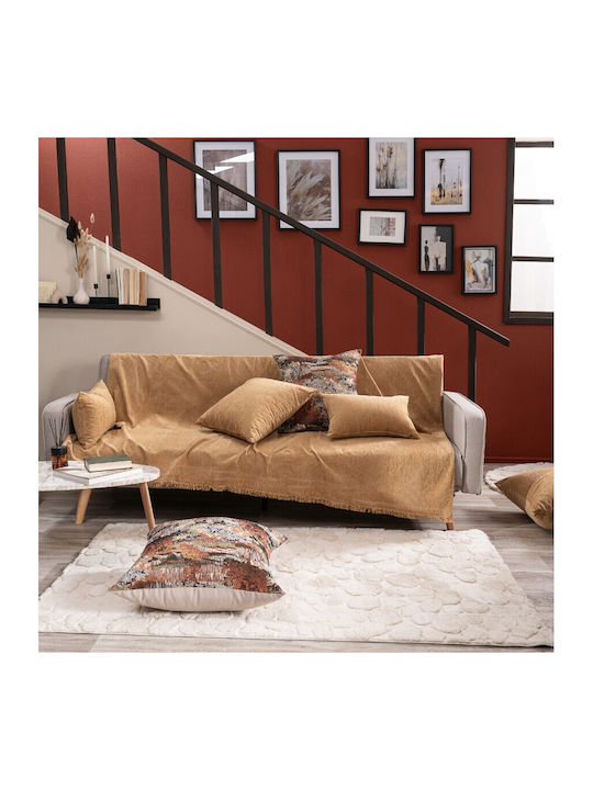 Teoran Basic Ριχτάρι Διθέσιου Καναπέ Chenille 180x250εκ. 08