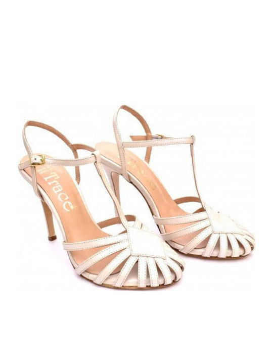 Sandalen Beige