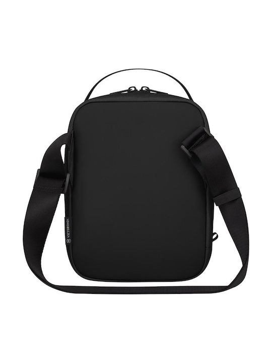 Travel Essentials Men's Shoulder Crossbody Bag Black
