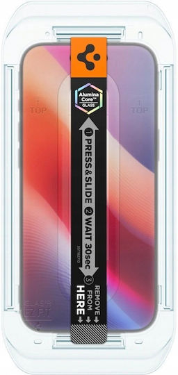 Spigen Glas.tr Ez Fit 2.5D 0.2mm Tempered Glass 2τμχ (iPhone Air)