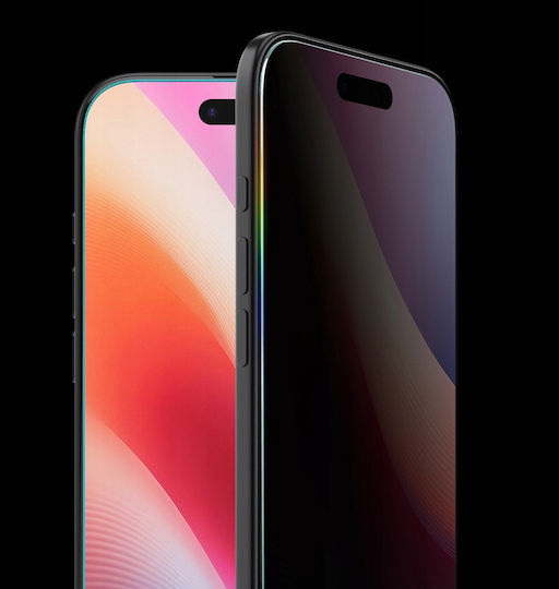 Spigen Glas.tr Ez Fit Privacy 2.5D Privatsphäre Gehärtetes Glas 2Stück (iPhone Air)