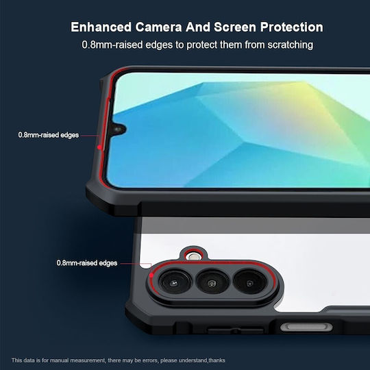 Xundd Umschlag Rückseite Kunststoff Transparent (Galaxy A17)