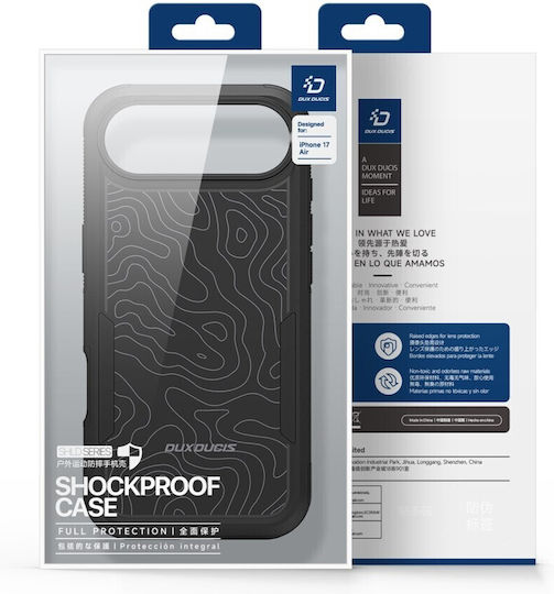Dux Ducis Series Back Cover Plastic Black (Apple iPhone Air)