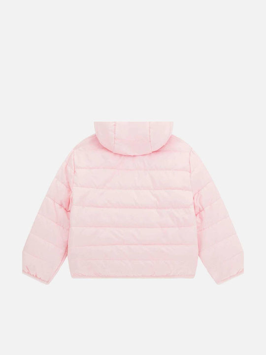 Παιδικό Καπιτονέ Μπουφάν με Κουκούλα Ballet Pink