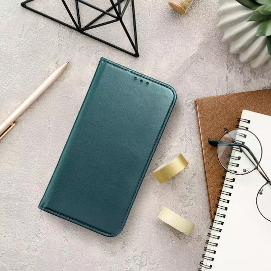 Techwave Smart Book Leather / Silicone Green (Moto G24 / G04 / G04s)