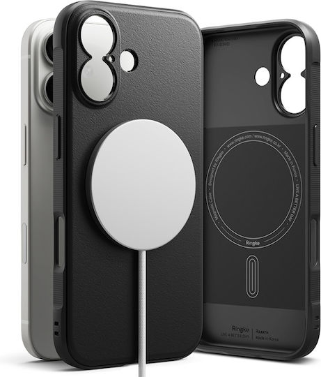 Ringke Umschlag Rückseite Silikon Schwarz (iPhone 17)