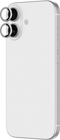 AmazingThing Camera Protection Tempered Glass Silver for the iPhone 17