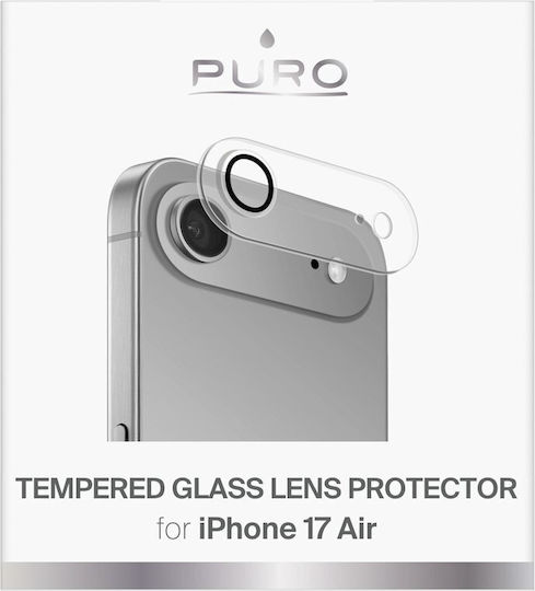 Puro Προστασία Κάμερας Tempered Glass Διάφανο για το iPhone 17 Air