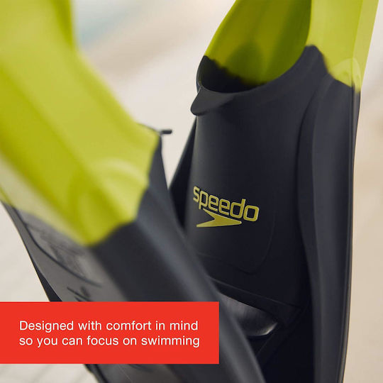 Speedo Βατραχοπέδιλα Πισίνας Biofuse Training Κοντά Γκρι