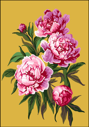 Gobelin L Printed Stamped Canvas Embroidery 14.883 45x60cm