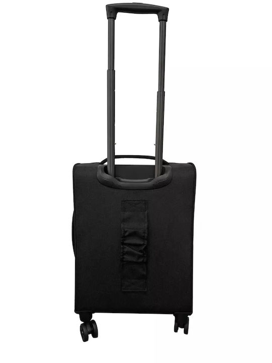 Newcom Travel Suitcases Fabric Yellow with 4 Wheels Set of 2 Pieces