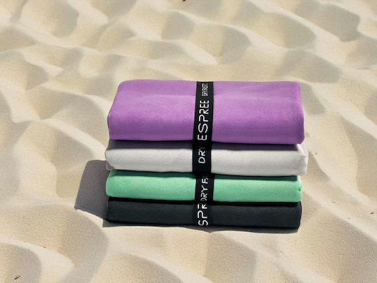 Espree Microfiber Body Towel 280gr/m² Gray 150x75cm