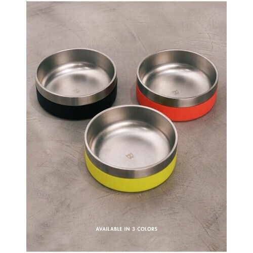 Zee-Dog Tuff Rostfreier Stahl Futter- / Trinknapf für Hund & Katze 2 x 2l 26cm