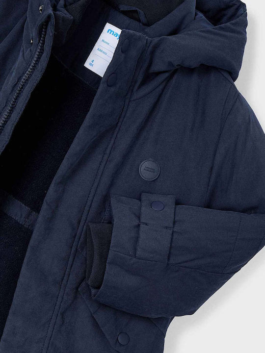 Kids' Casual Jacket with Hood Navy