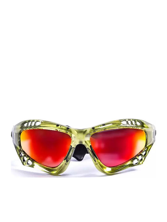Ocean Sunglasses Herren Sonnenbrille mit Grün Gestell 11701.5