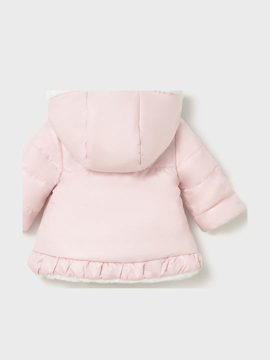 Kids' Casual Jacket with Hood Baby Pink