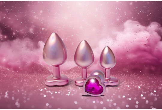 Πρωκτικό Plug Dream Toys Gleaming Love Ροζ