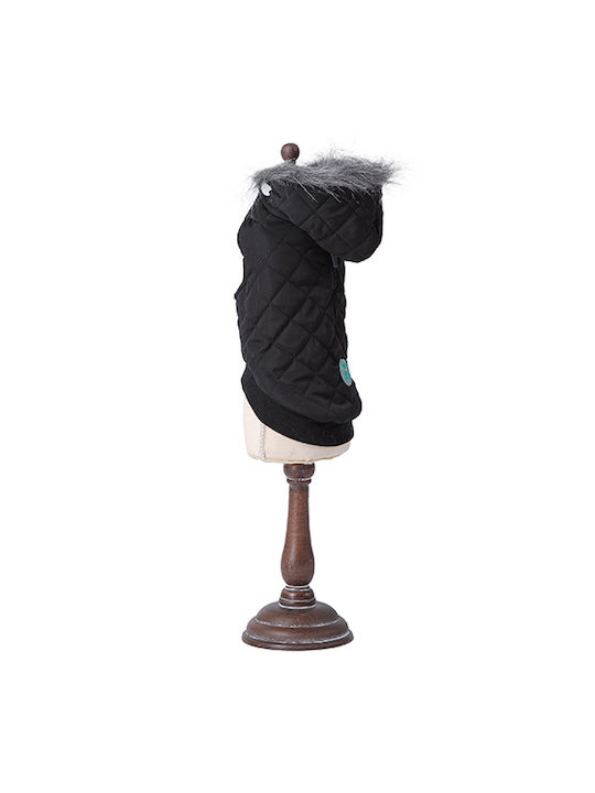 Παλτό Wofmoda Freedog Lane Μαύρο 15cm