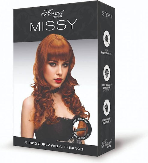 Missy Περούκα Κόκκινη