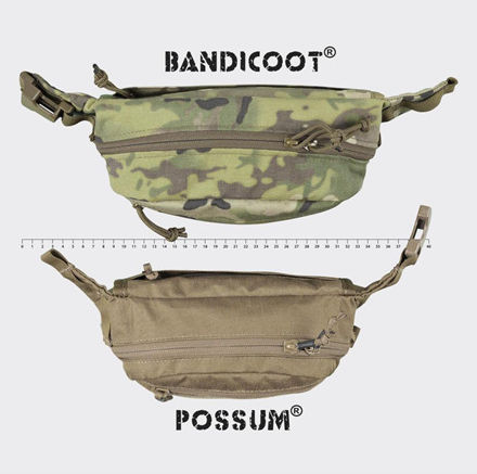 Helikon Tex Possum Waist Pack Cordura Military Pouch Waist made of Cordura Khaki 1.5lt