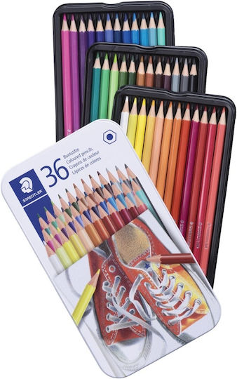 Staedtler 175 Colour Ξυλομπογιές Σετ 36 χρώματα