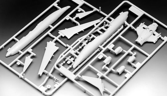 Revell Boeing Φιγούρα Μοντελισμού Αεροπλάνο Λευκή 25 Κομματιών σε Κλίμακα 1:288
