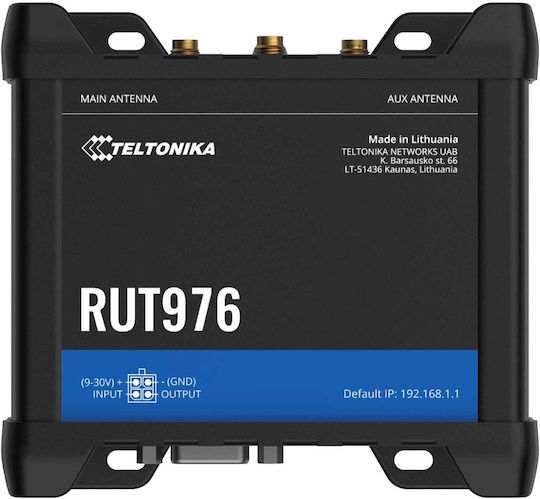 Teltonika RUT976 Router 5G Wireless Wi-Fi 4 Cu 4 Porturi