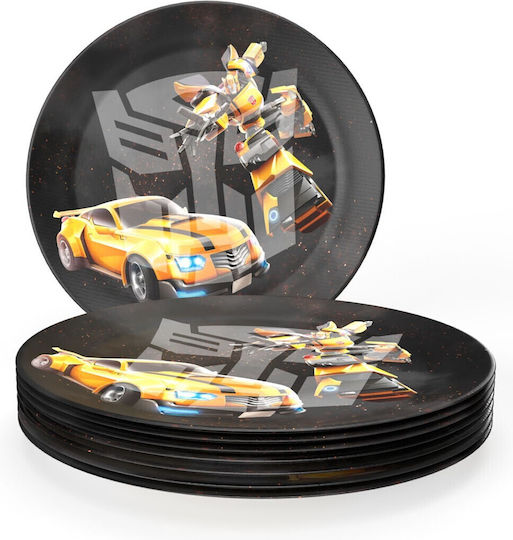 Transformers Partygeschirr Platten 8 Stück