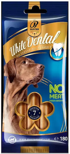 Buster Dent Dental Beef Dog Dental Stick against Bad Breath for Medium Breeds 180gr 7pcs
