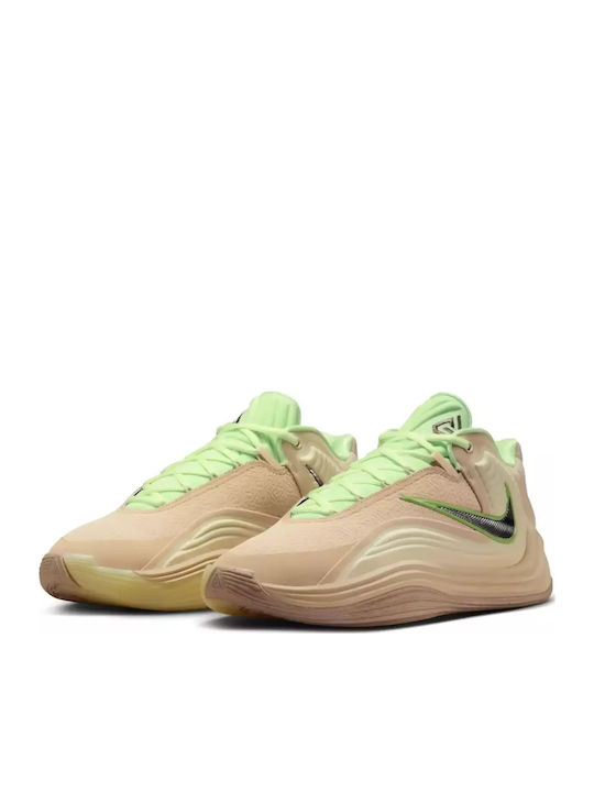 Giannis Freak 7 High Basketball Shoes Light Khaki / Volt / Alabaster / Cave Stone
